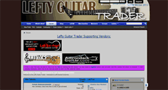 Desktop Screenshot of forum.leftyguitartrader.com